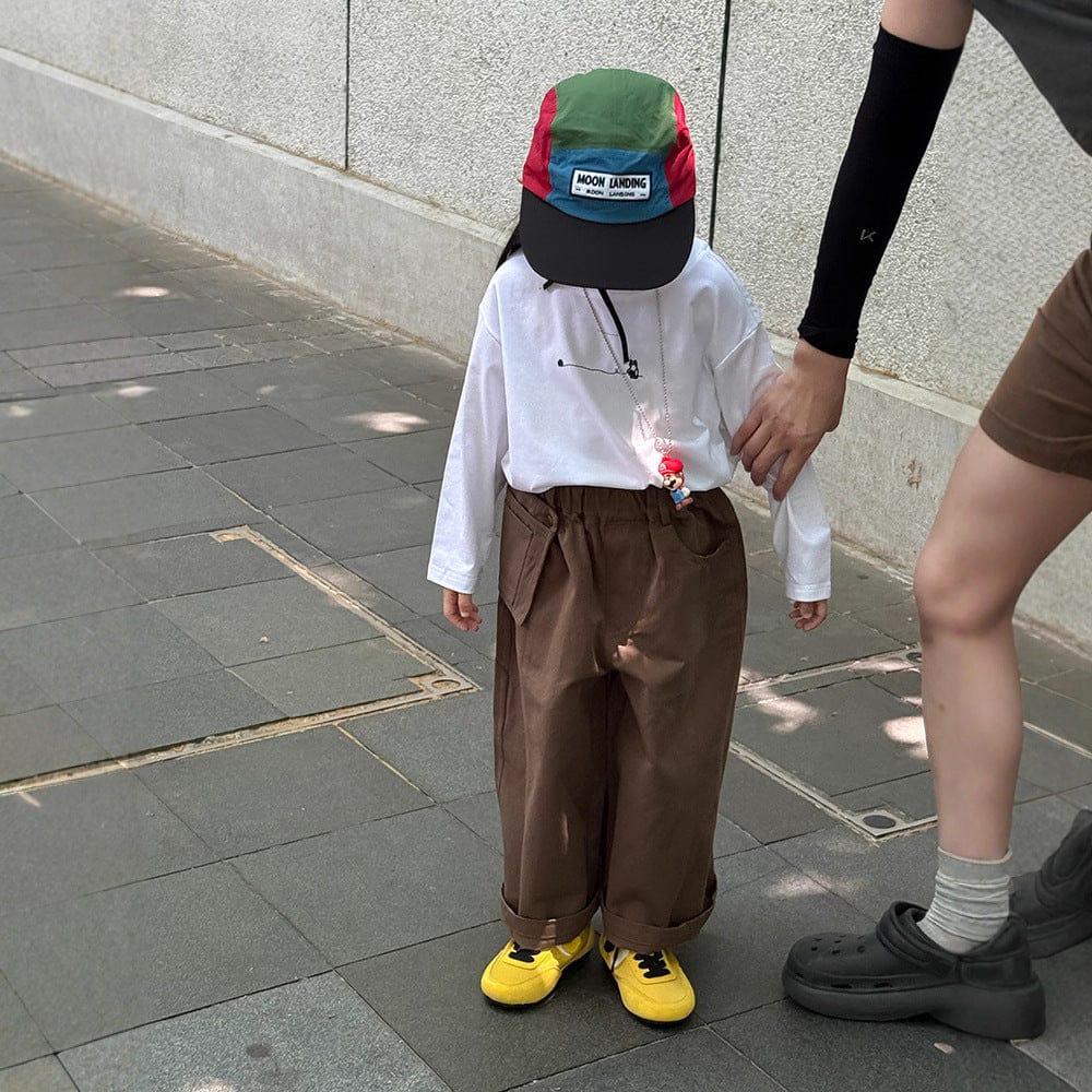 長袖Tシャツ プリントワンポイント長袖Tシャツ【mh0010571】