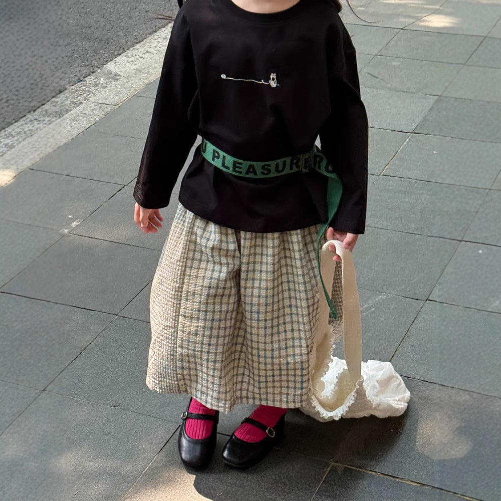 長袖Tシャツ プリントワンポイント長袖Tシャツ【mh0010571】