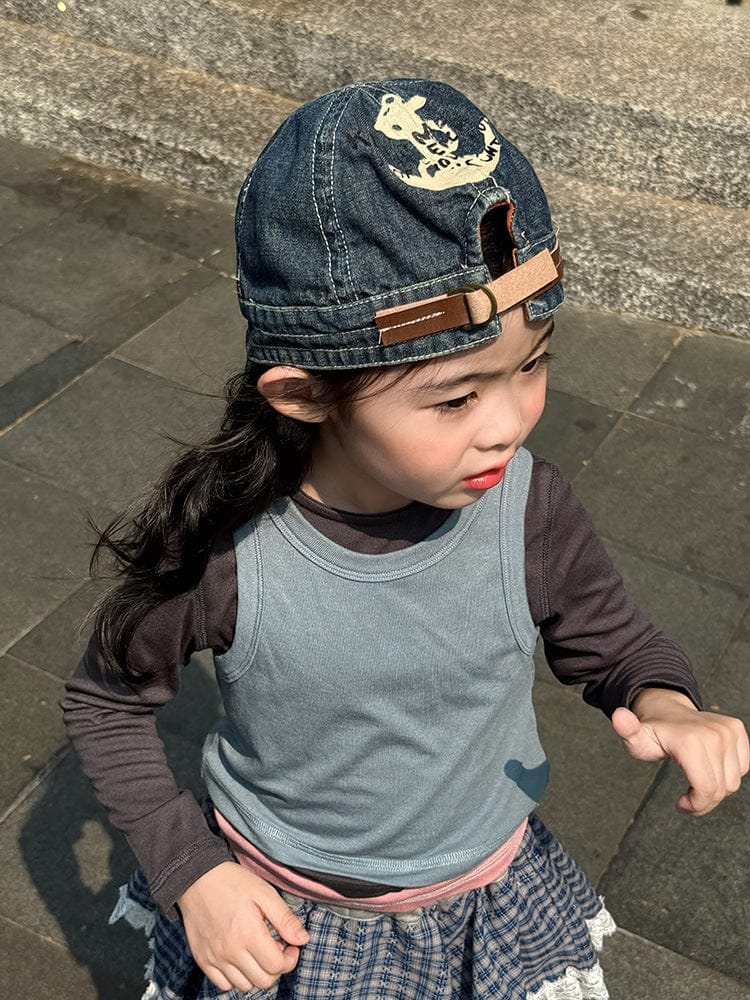 長袖Tシャツ フェイクスリーピースコントラストカラー長袖Tシャツ【mh0010589】