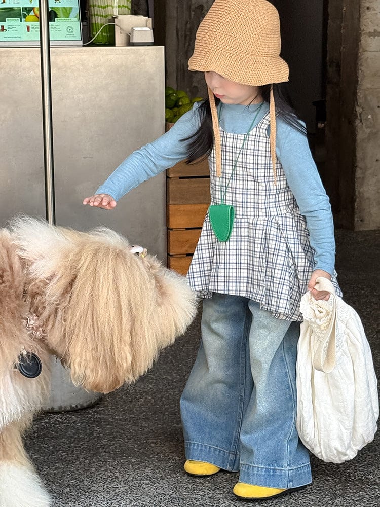 長袖Tシャツ ハイネックシンプルデイリー長袖Tシャツ【mh0011037】