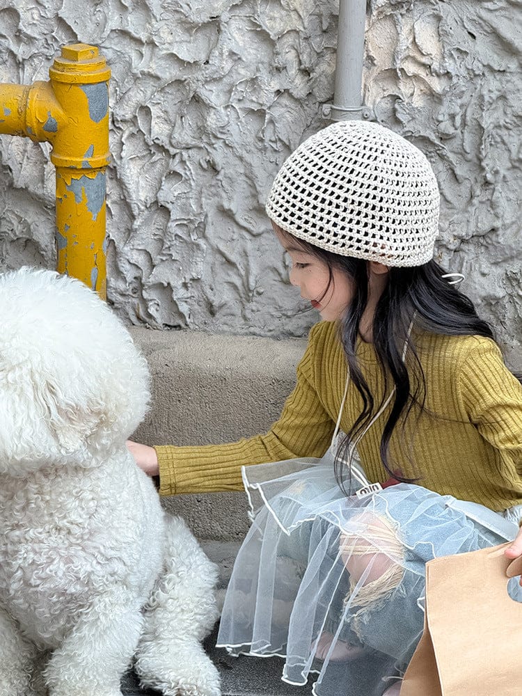 長袖Tシャツ ペプラムフリル長袖Tシャツカットソー【mh0011038】