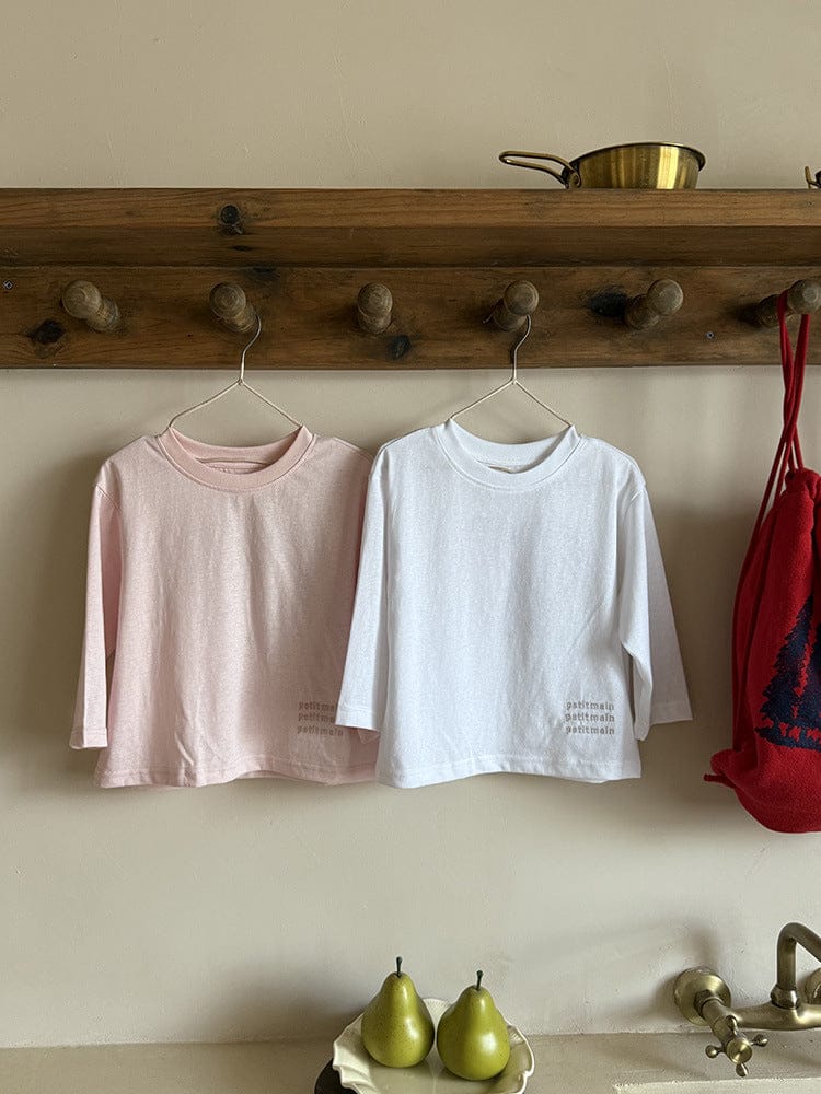 長袖Tシャツ ハートバックプリント長袖Tシャツ【mh0011047】