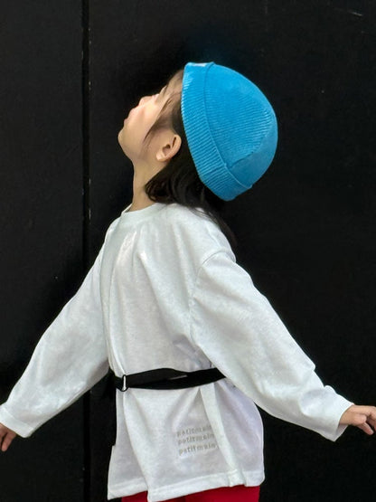 長袖Tシャツ ハートバックプリント長袖Tシャツ【mh0011047】