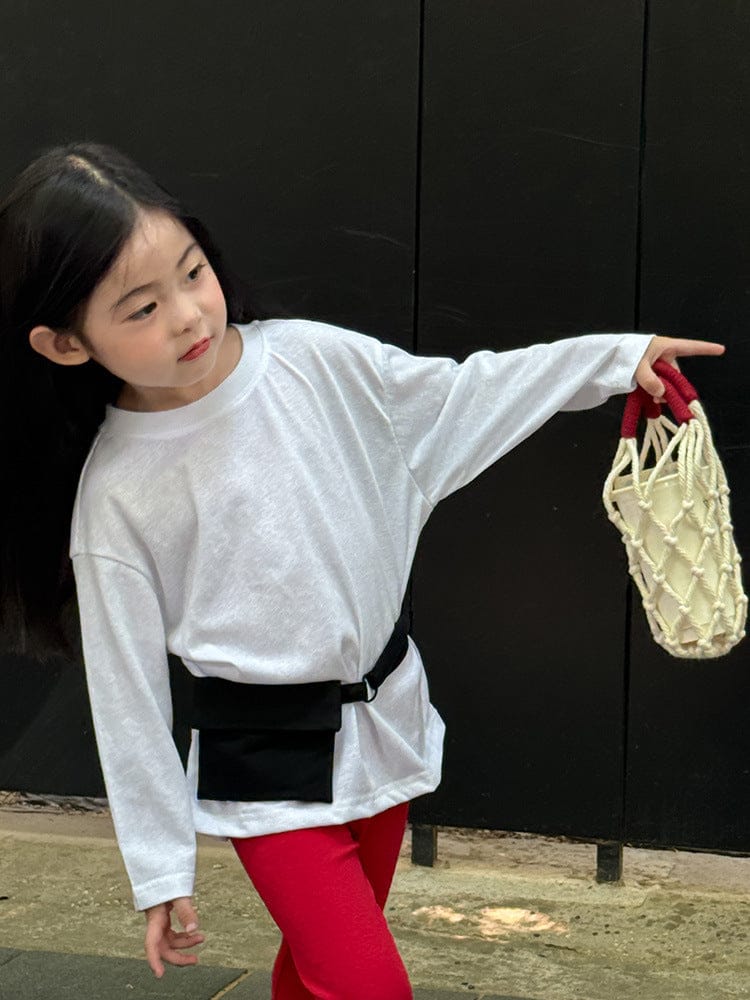 長袖Tシャツ ハートバックプリント長袖Tシャツ【mh0011047】