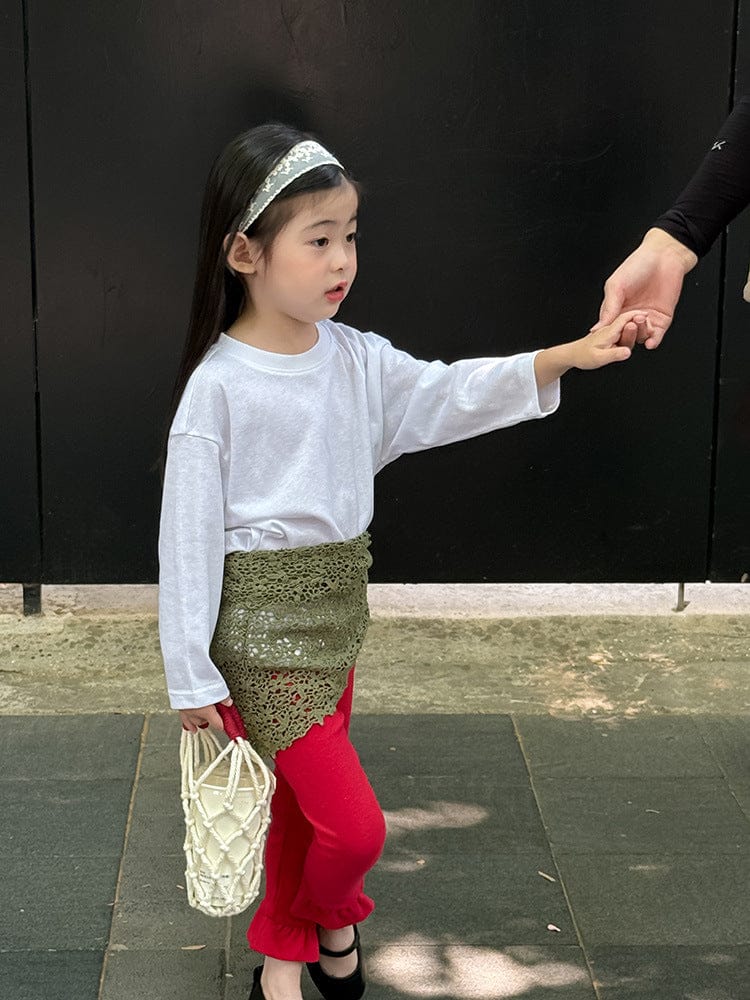 長袖Tシャツ ハートバックプリント長袖Tシャツ【mh0011047】