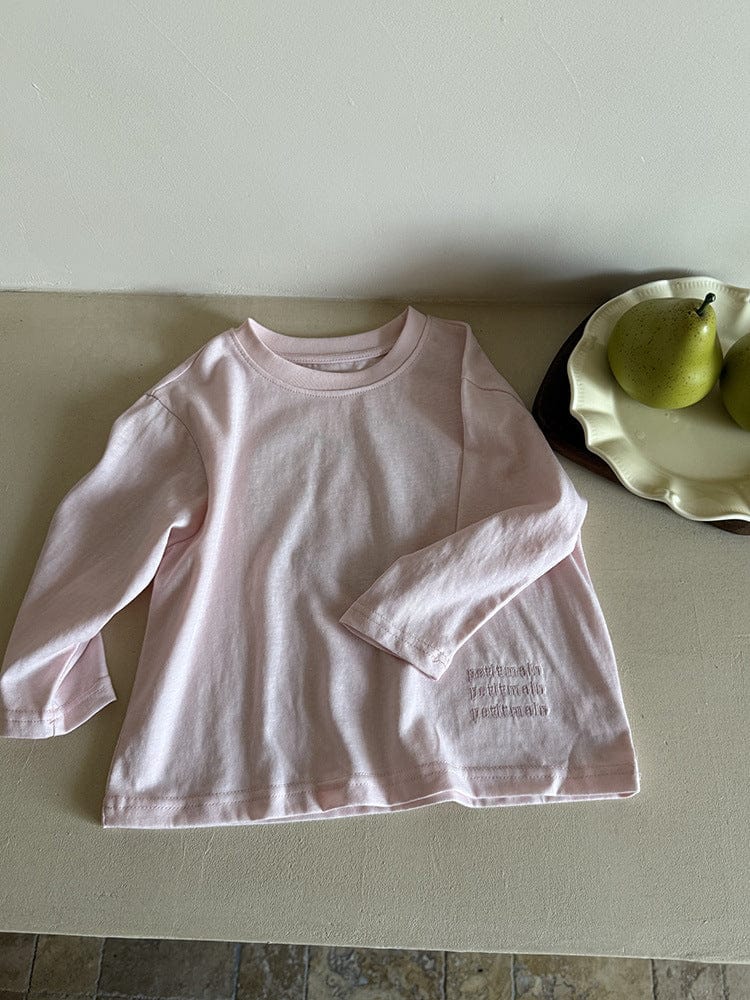 長袖Tシャツ ハートバックプリント長袖Tシャツ【mh0011047】