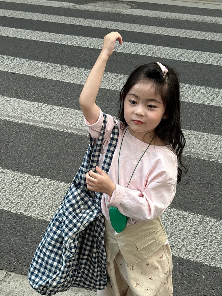 長袖Tシャツ ハートバックプリント長袖Tシャツ【mh0011047】