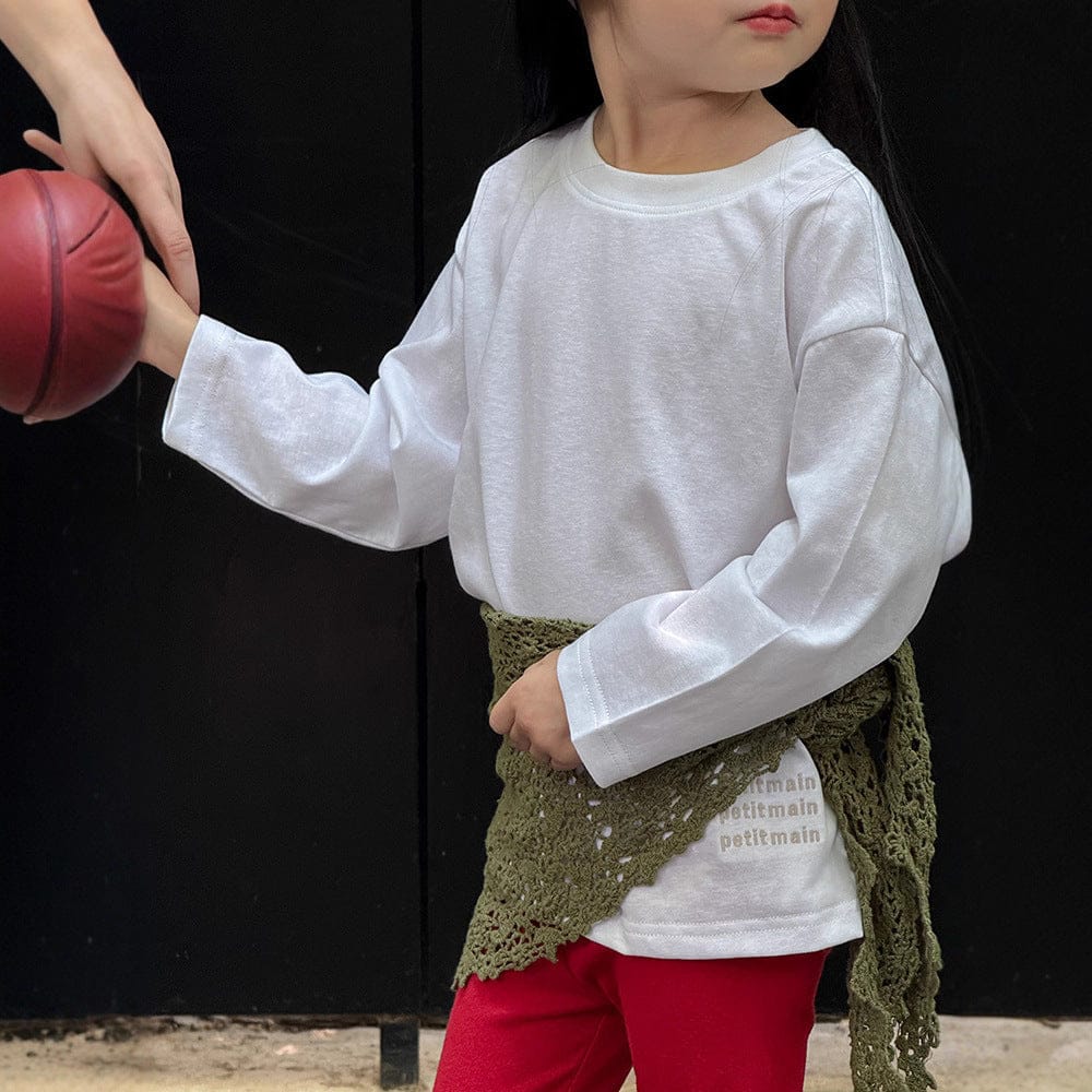 長袖Tシャツ ハートバックプリント長袖Tシャツ【mh0011047】