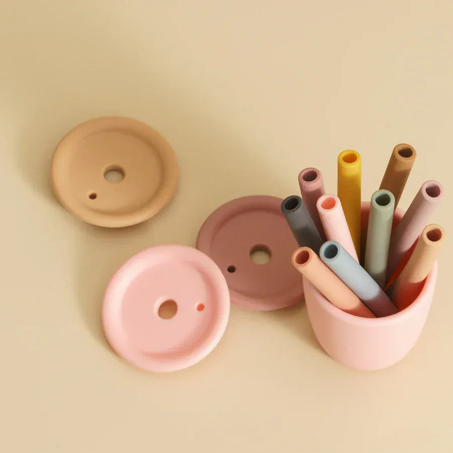 ベビーキッズ食器 ＊メーカー直送＊ ベビー用シッピーカップ BPAフリー 飲料カップ ソフトカップ ストロー付き キッズ食器 ストローマグ【mh0005818】