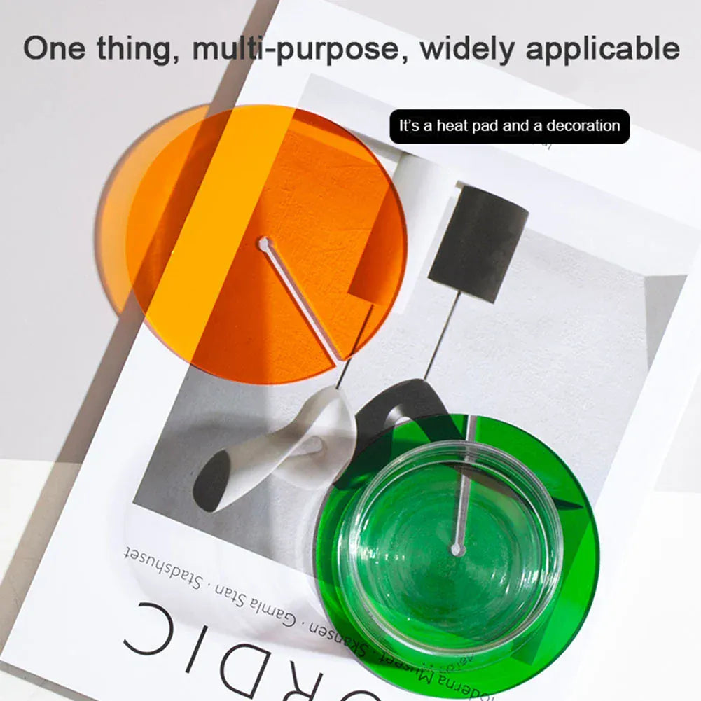 コースター・なべ敷き・ランチョンマット 装飾 コースター パッド コーヒー マット ティー ホルダー【mh0000978】