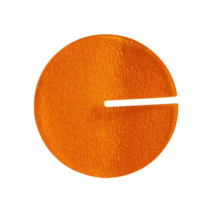 コースター・なべ敷き・ランチョンマット Orange / 10cm 装飾 コースター パッド コーヒー マット ティー ホルダー【mh0000978】