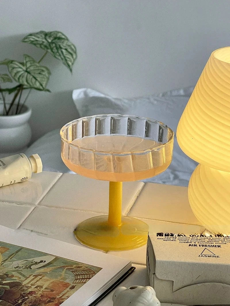 コップ・グラス・マグ Wide-Ivory 200ml ＊メーカー直送＊ 足つきグラス サマーゴブレット シャンパンクープ カクテルグラス フルートビールグラス ウイスキーカップ ワイングラス【mh0005801】