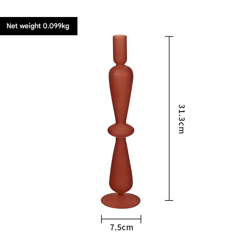 ライト・キャンドル 1ring MT Red ガラス キャンドル ホルダー 装飾 燭台 誕生日 ロウソク デコレーション【mh0000925】