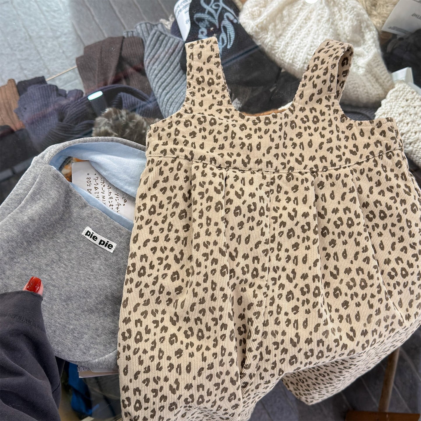 サロペットパンツ・サスペンダーパンツ Coffee / 80cm Denim Bib Pants デニム サロペットパンツ【mh0012128】