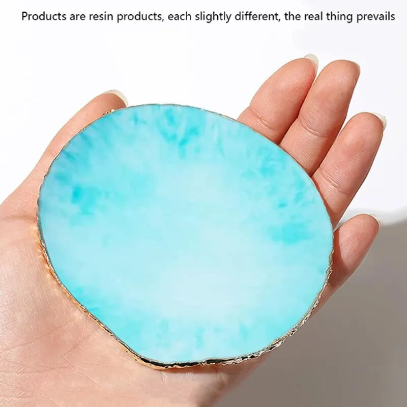 トレー・小物入れ 多色レジン おしゃれなジュエリー収納トレイ！指輪・ピアス・ネイルアートにも【mh0004329】