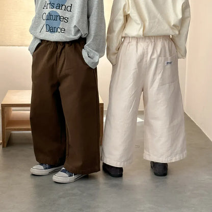 ロングパンツ・スウェットパンツ リラックスワイドストレートパンツ【mh0011230】