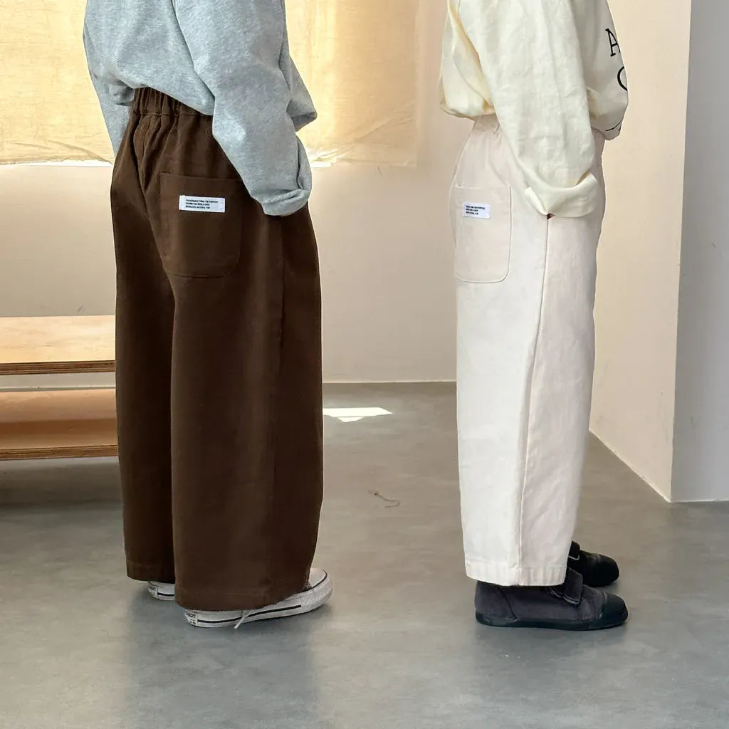 ロングパンツ・スウェットパンツ リラックスワイドストレートパンツ【mh0011230】