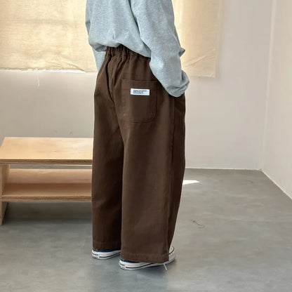 ロングパンツ・スウェットパンツ リラックスワイドストレートパンツ【mh0011230】