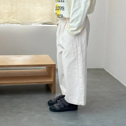ロングパンツ・スウェットパンツ リラックスワイドストレートパンツ【mh0011230】
