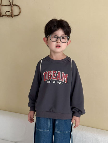 トレーナー・フーディ 英字ロゴプリントスウェットシャツ【mh0011231】