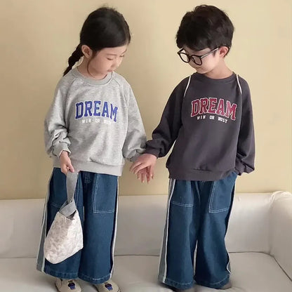 トレーナー・フーディ 英字ロゴプリントスウェットシャツ【mh0011231】