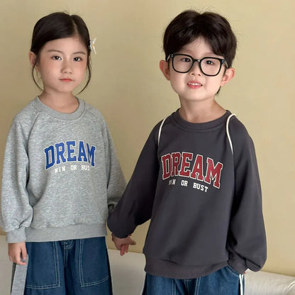 トレーナー・フーディ 英字ロゴプリントスウェットシャツ【mh0011231】