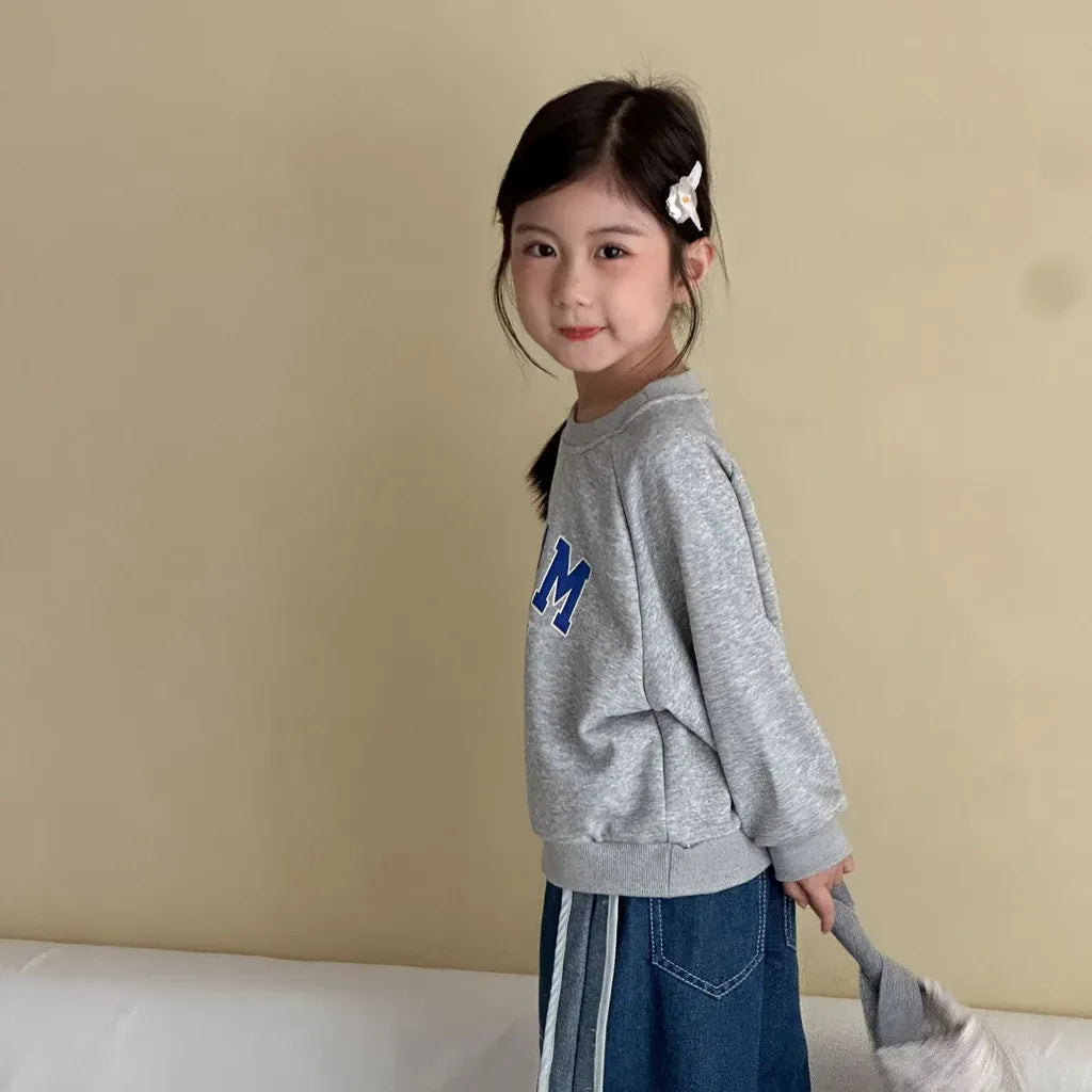 トレーナー・フーディ 英字ロゴプリントスウェットシャツ【mh0011231】