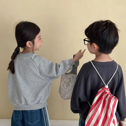 トレーナー・フーディ 英字ロゴプリントスウェットシャツ【mh0011231】