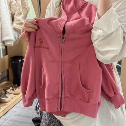 カーディガン・パーカー Pink / 80cm Zip-Up Sweatshirt Jacket ジップアップ スウェットジャケット【mh0012132】