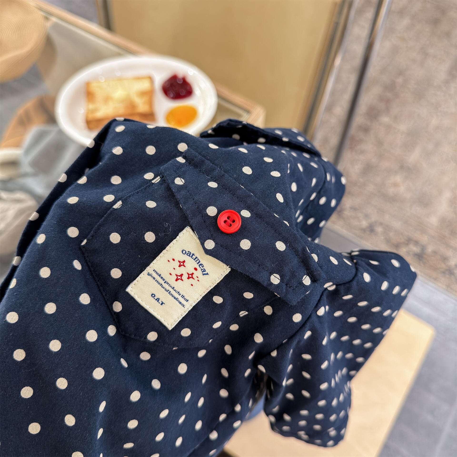 長袖シャツ・ブラウス Printed Children's Shirt プリント キッズシャツ【mh0012131】