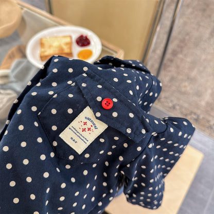 長袖シャツ・ブラウス Printed Children's Shirt プリント キッズシャツ【mh0012131】