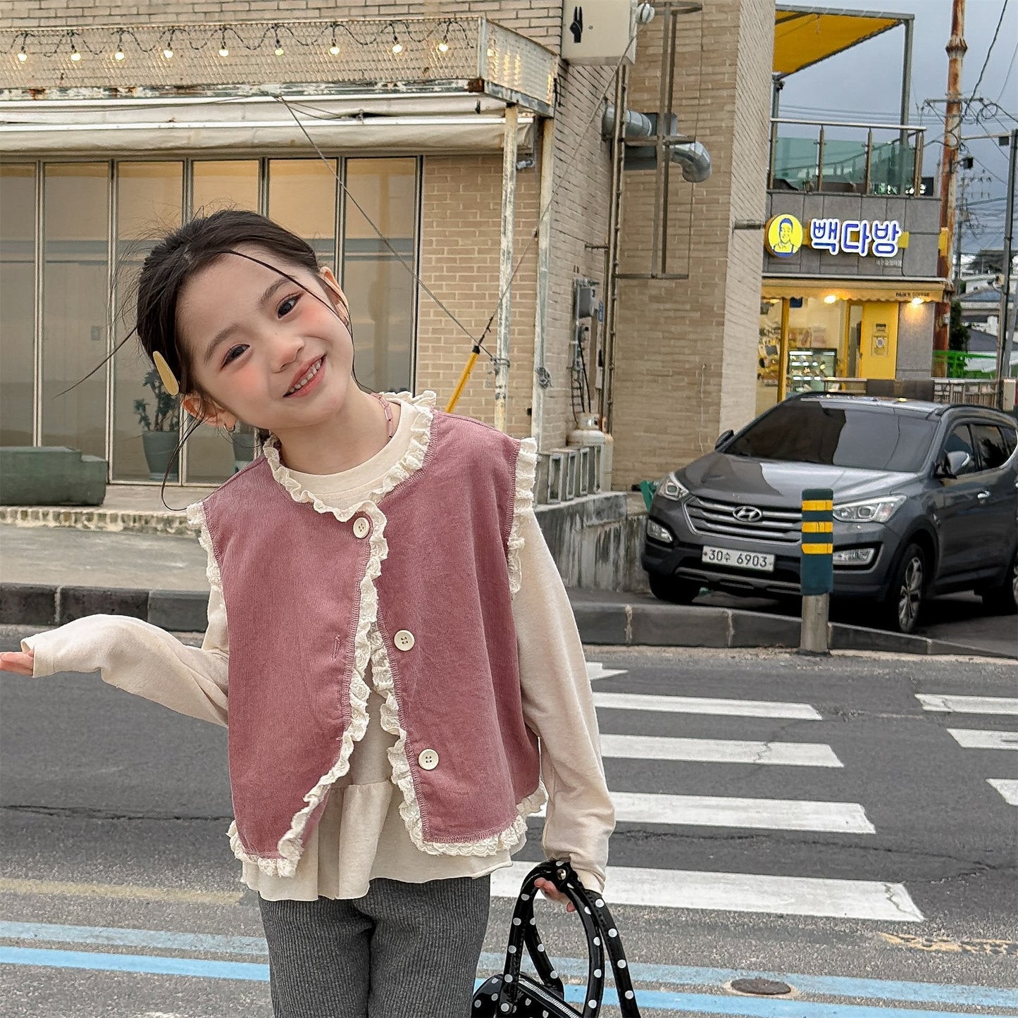 ベスト V-Neck Knitted Vest Vネック ニットベスト【mh0012129】