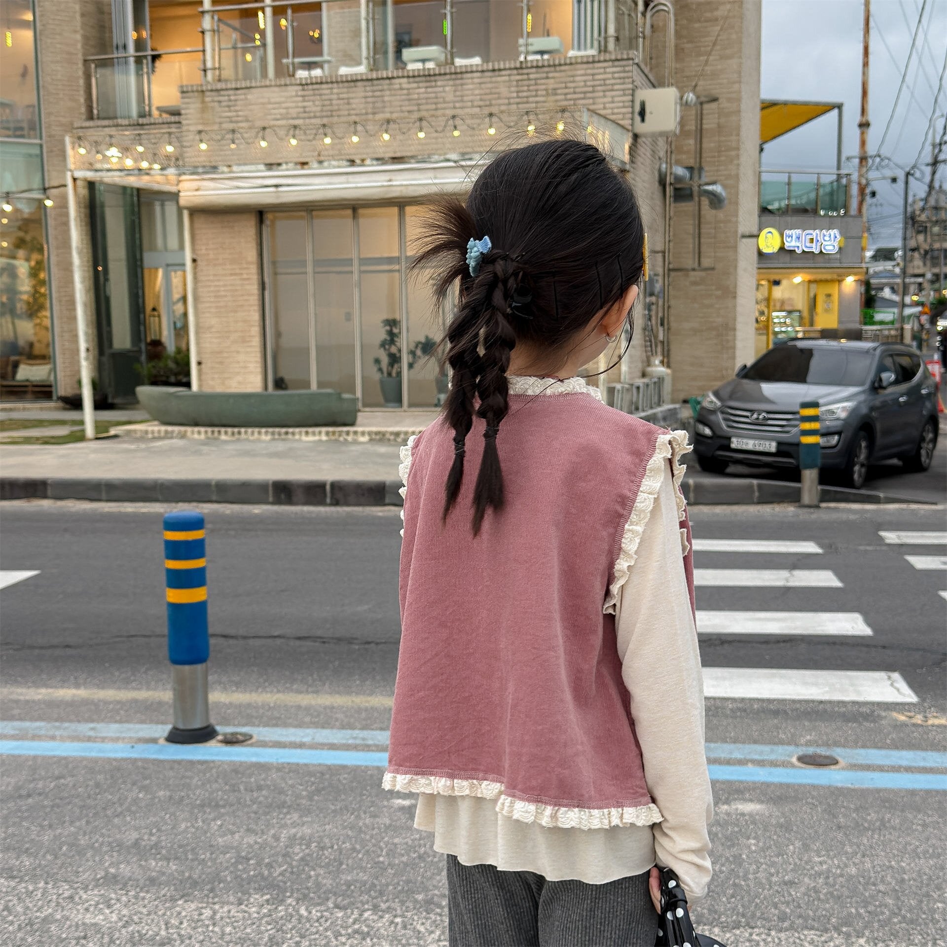 ベスト V-Neck Knitted Vest Vネック ニットベスト【mh0012129】