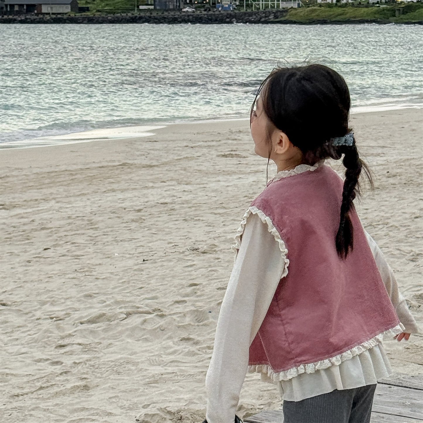 ベスト V-Neck Knitted Vest Vネック ニットベスト【mh0012129】