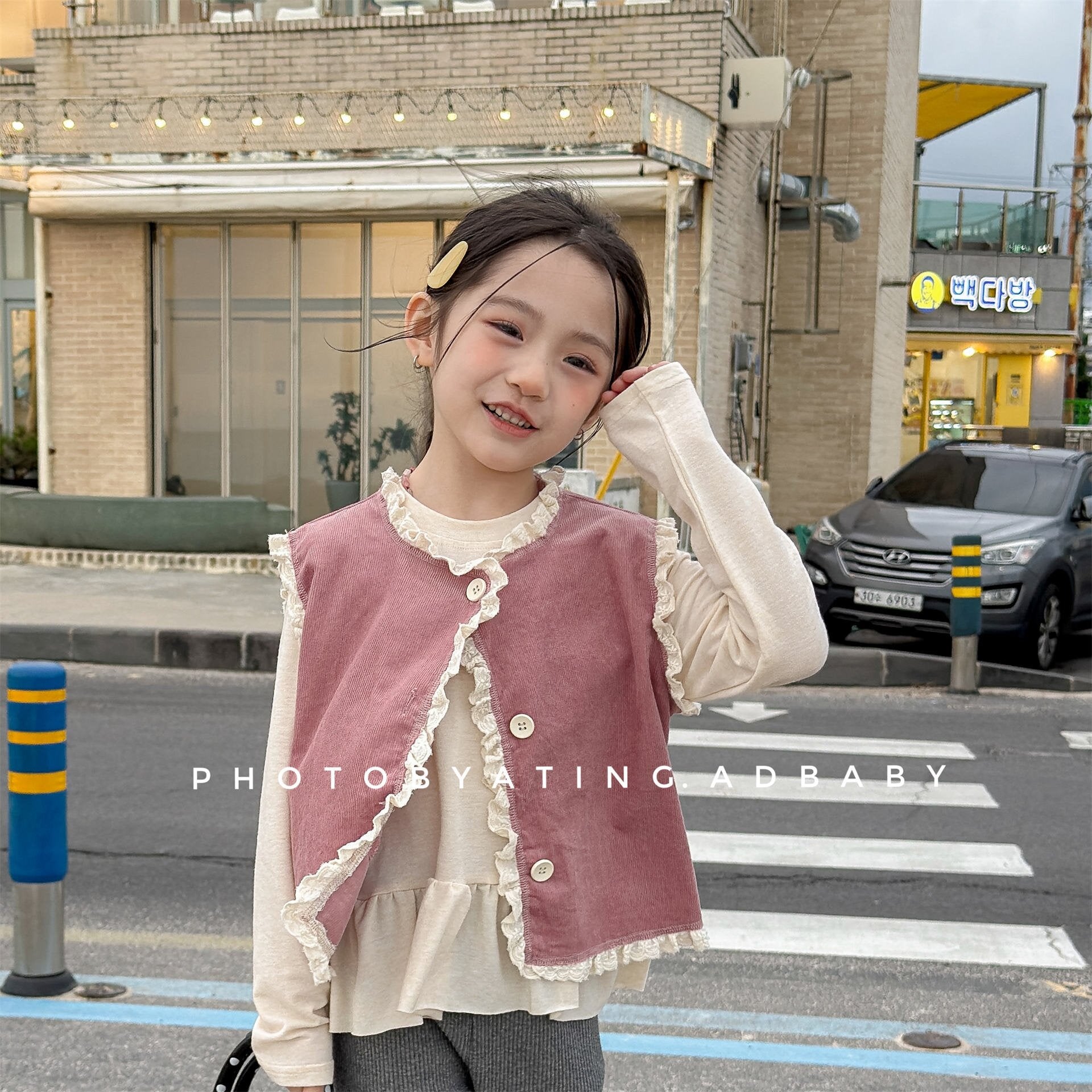 ベスト V-Neck Knitted Vest Vネック ニットベスト【mh0012129】