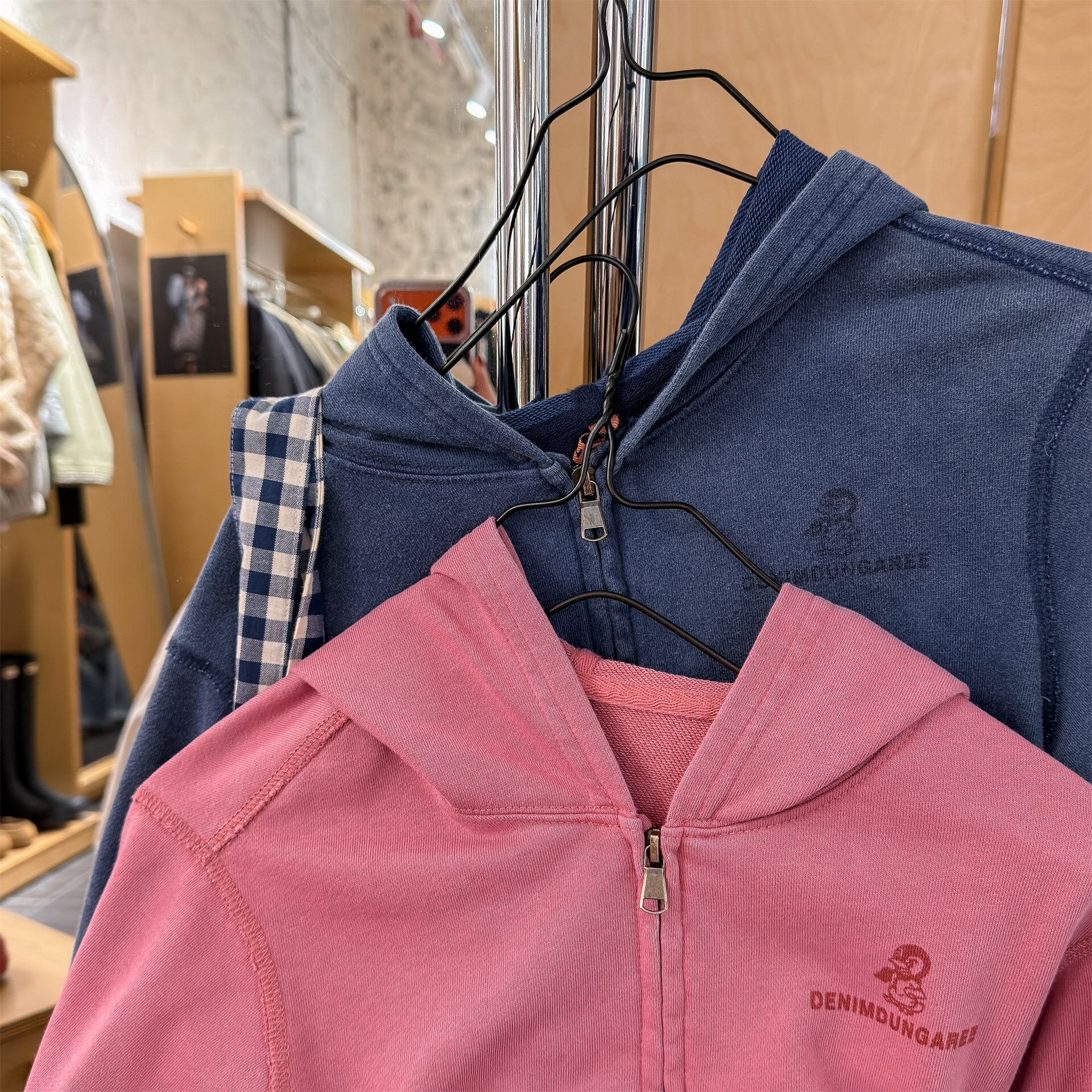 カーディガン・パーカー Zip-Up Sweatshirt Jacket ジップアップ スウェットジャケット【mh0012132】