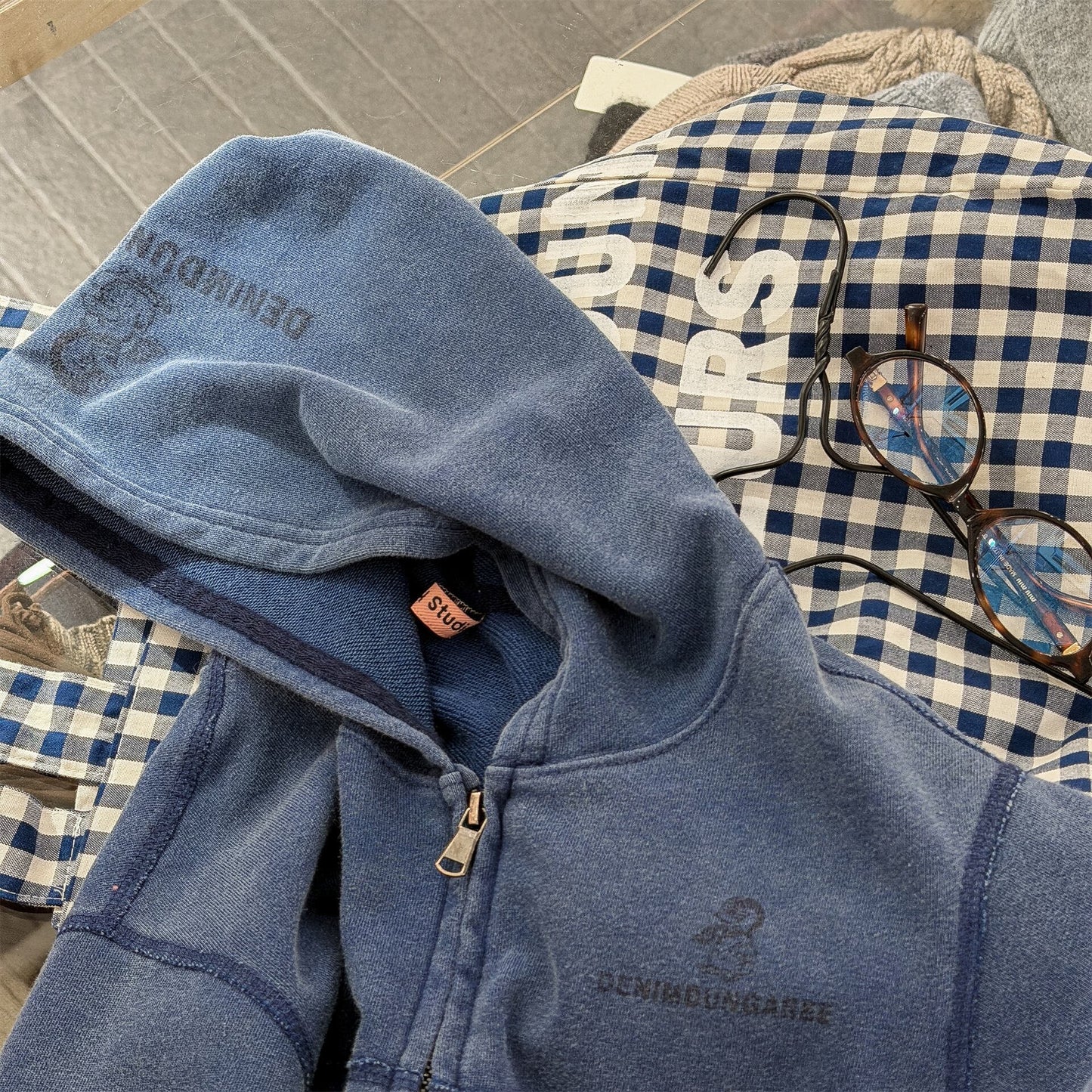 カーディガン・パーカー Zip-Up Sweatshirt Jacket ジップアップ スウェットジャケット【mh0012132】