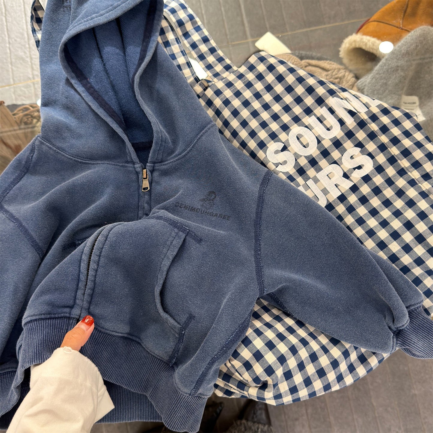 カーディガン・パーカー Zip-Up Sweatshirt Jacket ジップアップ スウェットジャケット【mh0012132】