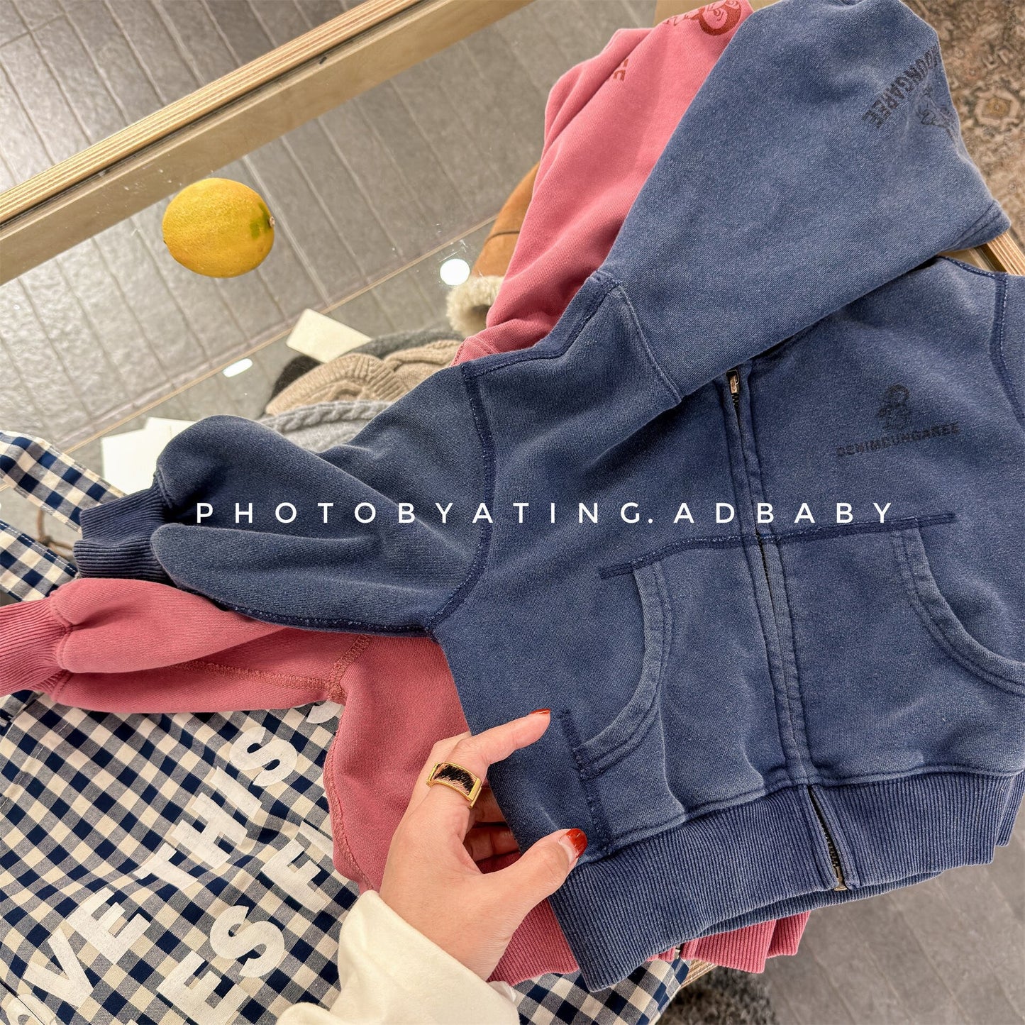 カーディガン・パーカー Zip-Up Sweatshirt Jacket ジップアップ スウェットジャケット【mh0012132】