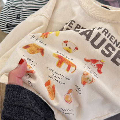 長袖Tシャツ Long-Sleeve Casual Sweatshirt 長袖 カジュアルスウェット【mh0012133】