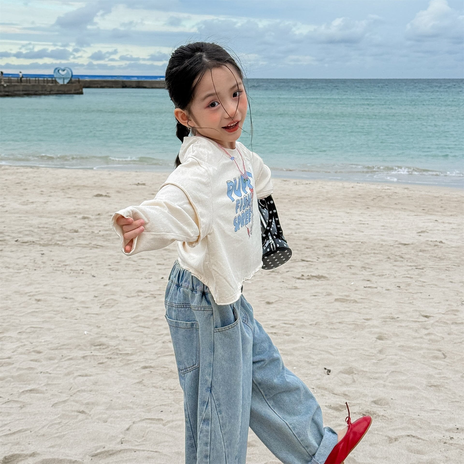 長袖Tシャツ Long-Sleeve Cotton Sweatshirt 長袖 コットン スウェットシャツ【mh0012126】