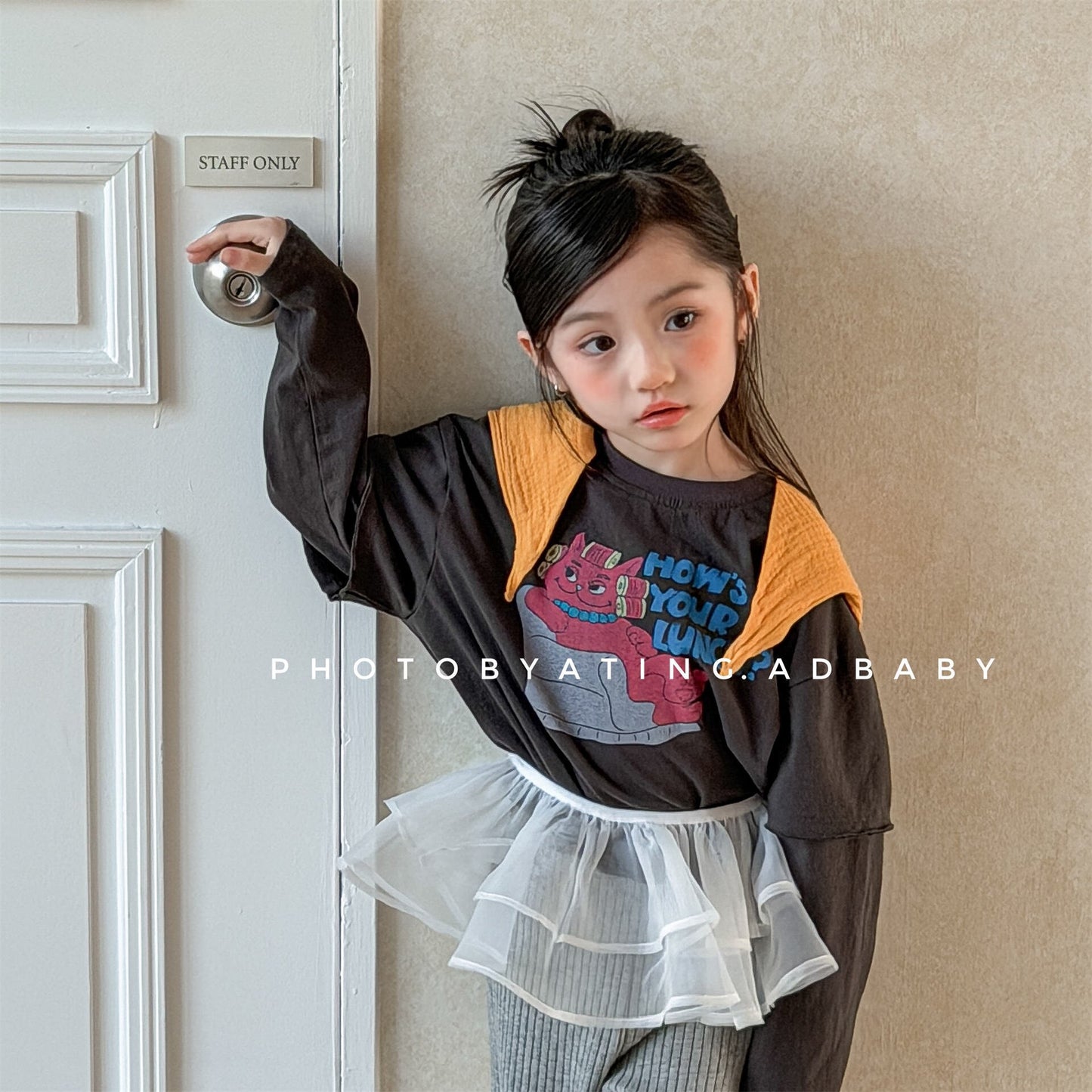 長袖Tシャツ Long-Sleeve Cotton Sweatshirt 長袖 コットン スウェットシャツ【mh0012126】