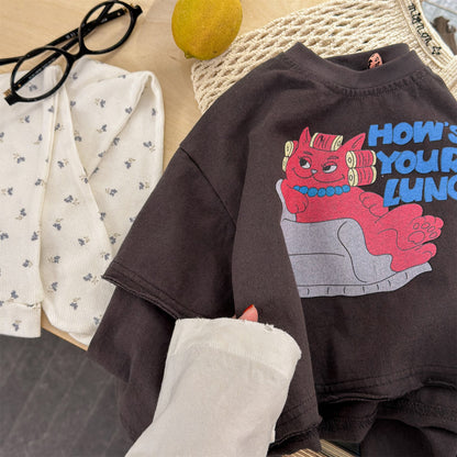 長袖Tシャツ Long-Sleeve Cotton Sweatshirt 長袖 コットン スウェットシャツ【mh0012126】