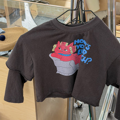 長袖Tシャツ Long-Sleeve Cotton Sweatshirt 長袖 コットン スウェットシャツ【mh0012126】