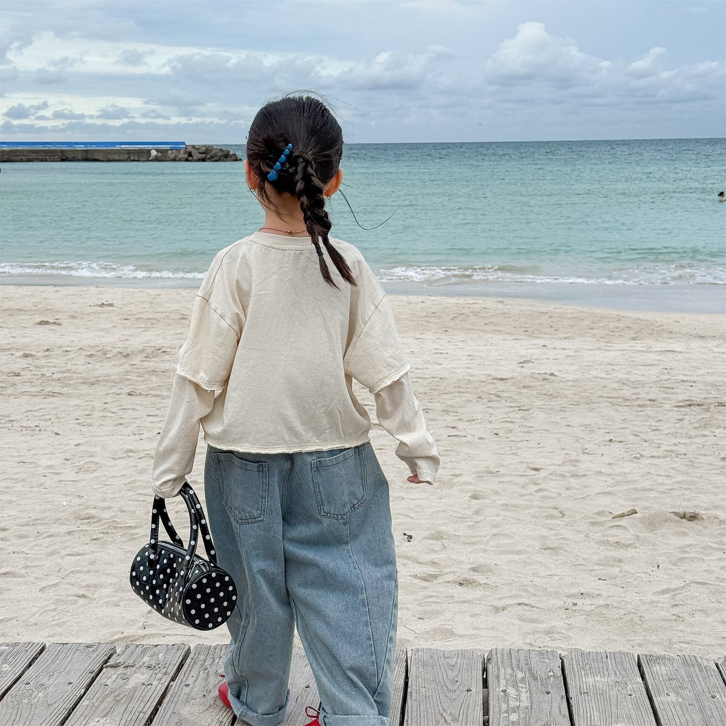 長袖Tシャツ Long-Sleeve Cotton Sweatshirt 長袖 コットン スウェットシャツ【mh0012126】