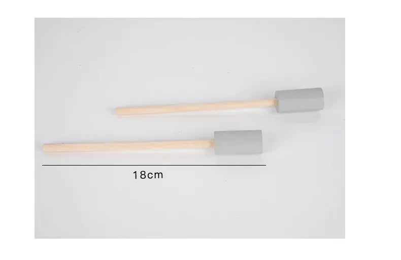 Toy (おもちゃ・木製玩具）etc. White ＊メーカー直送＊ キッズトイ ウッドトイ おままごと 焼き鳥 BBQ キッチンツールセット【mh0005953】