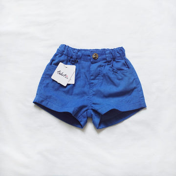 キッズ コーデュロイ ショートパンツ【mh0013831】 Blue / 90cm ANKRT ハーフパンツ・ショートパンツ
