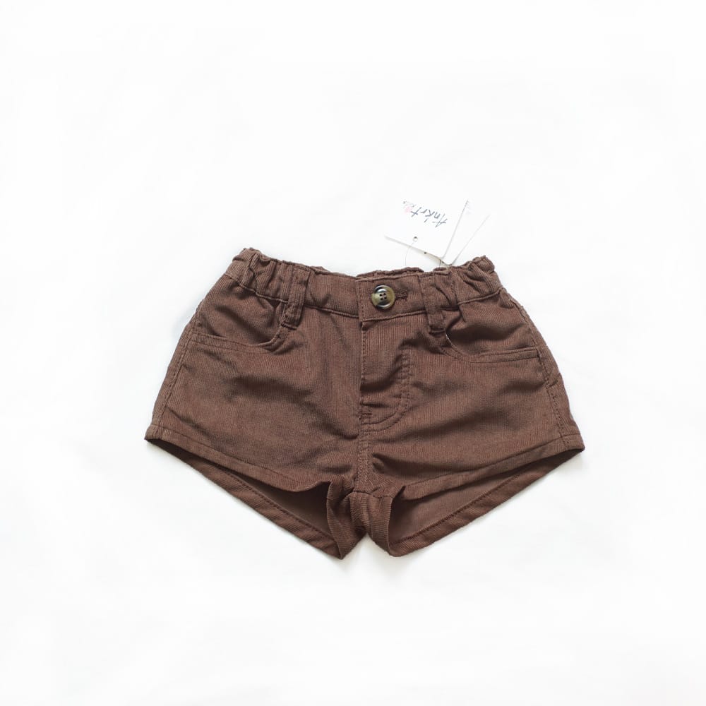 キッズ バックハートポケット コーデュロイ ショートパンツ【mh0013835】 ANKRT ハーフパンツ・ショートパンツ
