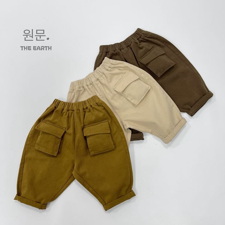 キッズ ポケット フラップポケット ルーズ ワークパンツ ロングパンツ【mh0013944】 Gikv king ロングパンツ・スウェットパンツ
