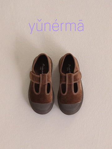 キッズ ジュニア コーデュロイ メリージェーン シューズ【mh0013978】 yunerma ベビー用靴